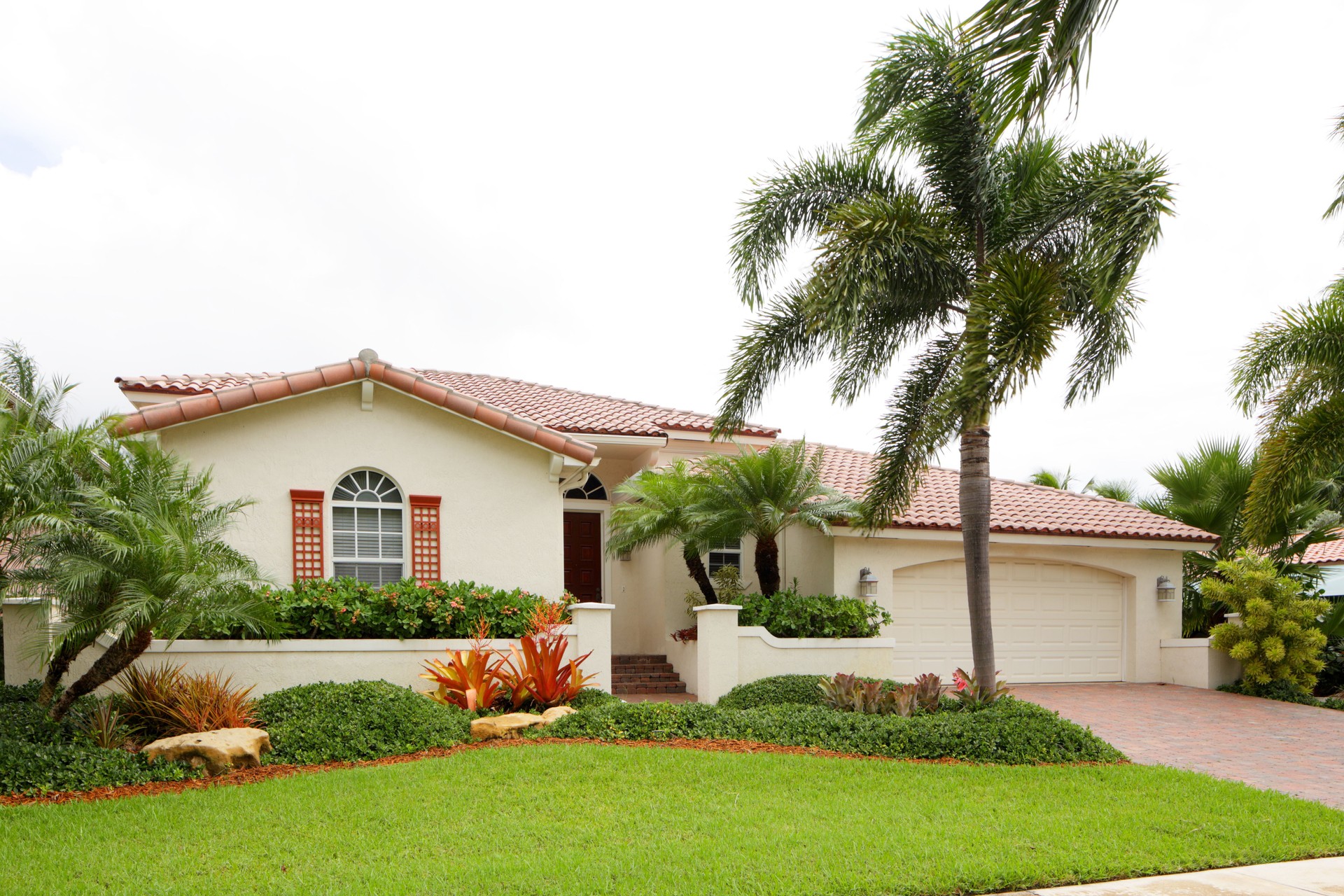 Stock image of a single family home
